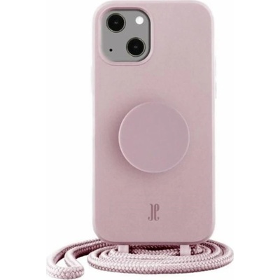 Just Elegance JE PopGrip iPhone 14 světle RŮŽOVÉ/růžový dech