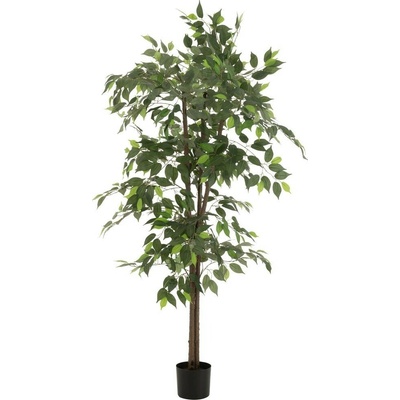 Dekorace umělá rostlina fíkus v květináči Ficus Tree - Ø 80*180 cm - J-Line by Jolipa