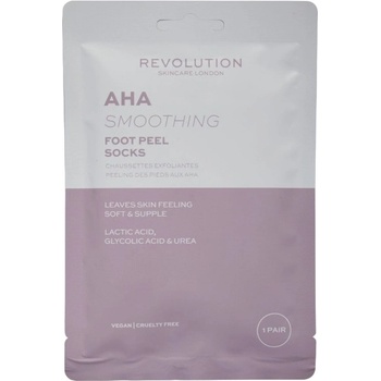 Revolution Skincare Ексфолиращи чорапи AHA, 1 чифт