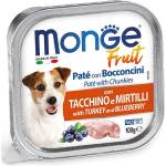 Monge Fruit Paté and Chunkies with Turkey and Blueberry - пастет с пуйка и боровинки - 100гр