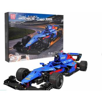 Mould King RC Formula Bolid F1 Dual Mode Control, modrá 1065ks