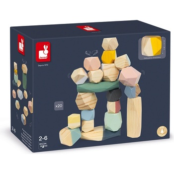 Janod Sweet Cocoon Stacking Stones