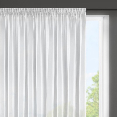 Takoy ELLA LINE záclona SYLVIA z lehké a lesklé látky 350 x 150 cm-HF-386608 | 350 x 150 cm