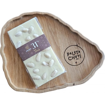 Čokoládovna Janek Bílá s mandlemi 105 g