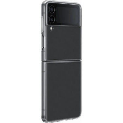 Samsung Clear Slim Cover EF-QF721CT - оригинален поликарбонатов кейс за Samsung Galaxy Flip 4 (прозрачен)