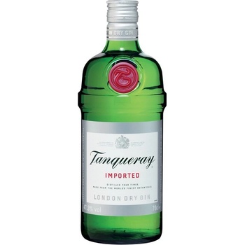 Tanqueray Gin 43,1% 1 l (čistá fľaša)