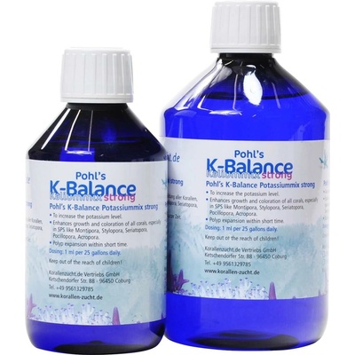 Korallen zucht Pohl's K-Balance strong 250 ml