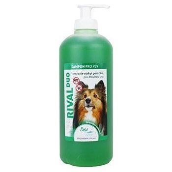 Bea Rival šampon DUO pro psy dlouhá srst 570 ml