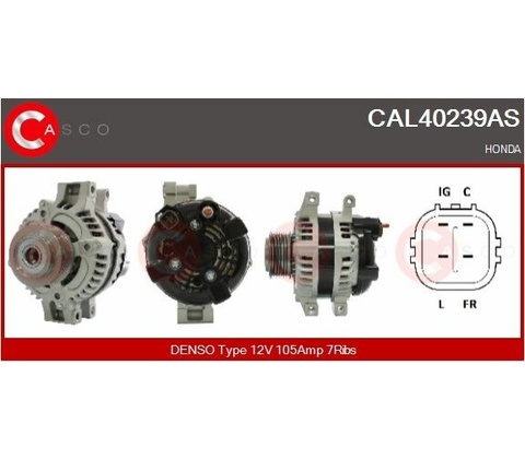 Generátor CASCO CAL40239AS