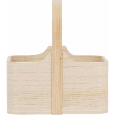 Cote Table Dřevěný košíček 20x12x21cm