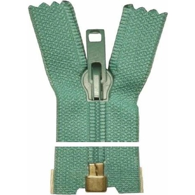 Spirálový zip, dělitelný - 75cm - světle zelený - WICO - BALENÍ 10 ks