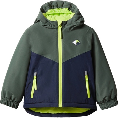 Lupilu chlapčenská zimná bunda 100394830 zelená/navy/limetková
