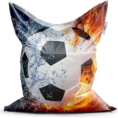 Sablio Sedací vak Futbalová lopta 200x140 cm