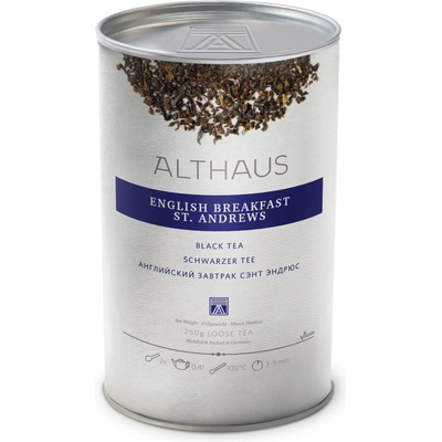 Althaus Черен насипен чай Althaus АНГЛИЙСКА закуска Насипен чай St. Andrews 250 г