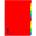 DONAU Регистър donau a/4 пластмаса 1-10 цвята u7712095pl-99 (u7712095pl-99)