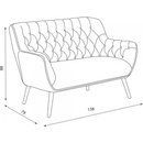 Image 1 of Диван двойка Boden дамаска кайсия