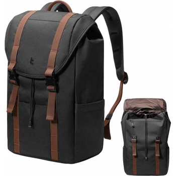 Tomtoc VintPack - TA1 Laptop Backpack, černá TOM-TA1M1D1