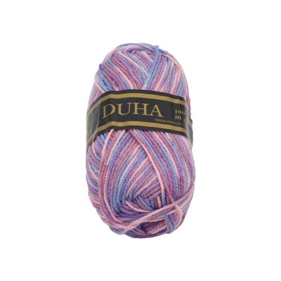 Dúha 50 g – 008 ružová, fialová, modrá