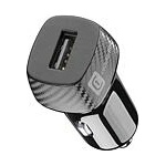 Cellularline Зарядно за кола с 1xUSB порт - 12V/24V, 12W, черно