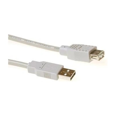 ACT usb 2.0 a мъжки към usb a женски 1 м Слонова кост sb2199 (sb2199)