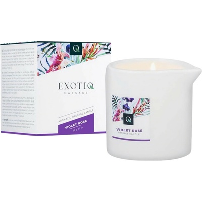 Exotiq Violet Rose masážna sviečka 60 g