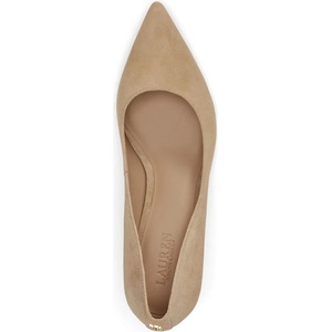 Lauren Ralph Lauren обувки с ток от велур Adrienne (802755524014.270)