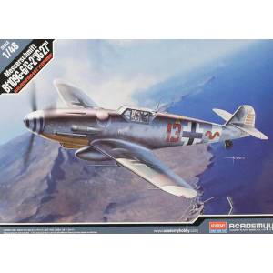 Academy Изтребител Месершмит Bf109G-6/G-2 " JG27" (12321)