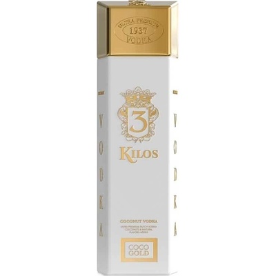 3 Kilos Vodka Coco Gold 30 % 1 l (tuba)