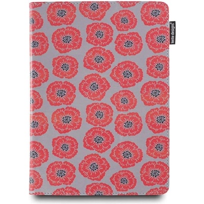 Lente Designs LD09 univerzální pouzdro pro čtečky knih motiv Classic Poppies 08594211250641