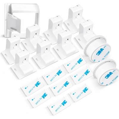 Ricokids Magnetický chránič skříněk 798010 8 ks