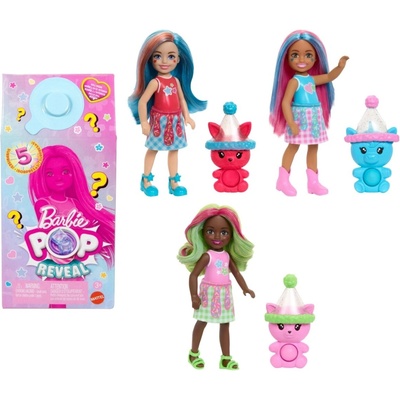 Mattel Barbie POP REVEAL Chelsea Koktejlové prekvapenie