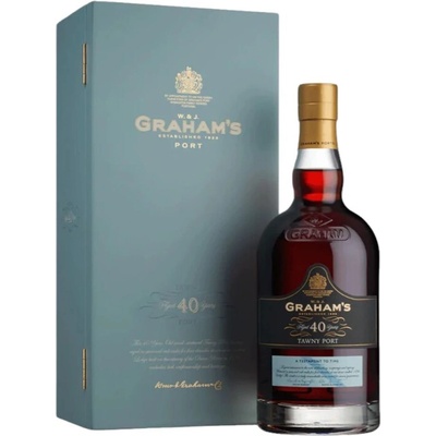 Graham's Porto Tawny 40y 20% 0,75 l (dřevěná kazeta)