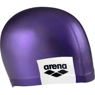 плувна шапка arena logo moulded cap лилав