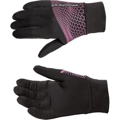 Progress Coolio Gloves detské zimné rukavice čierna/ružová
