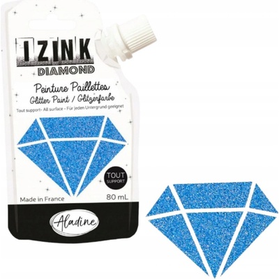Aladine Diamantová farba 80 ml modrá