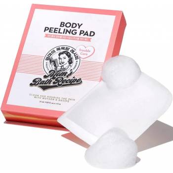 Mom's Bath Recipe Body Peeling Pad Trouble Peelingové rukavičky s CICA
