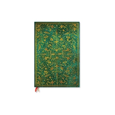 Paperblanks 2027 Emerald Flower Grande Vertical Hardcover 12-Month Weekly Planner, 160pg, 100gsm by Paperblanks (Nature's Grace)