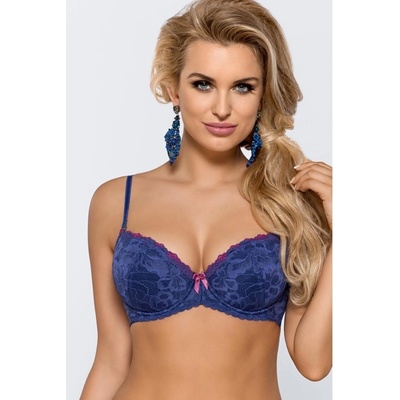 Nipplex Сутиен с подплатени чашки в син цвят IngaMODEL3275 SALE - , размер 70D