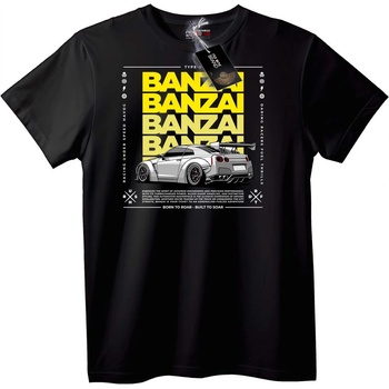 NOONEBRAND Тениска Banzai Racing - M, Black