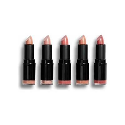 Revolution Pro Lipstick Collection saténový rúž Blushed Nudes 5 x 3,2 g darčeková sada