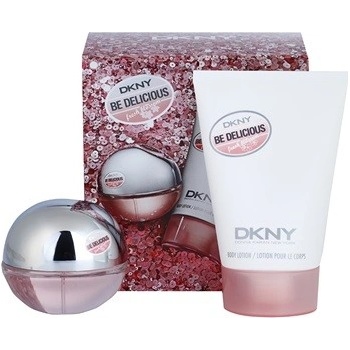 DKNY Be Delicious Fresh Blossom EDP 30 ml + tělové mléko 100 ml dárková sada