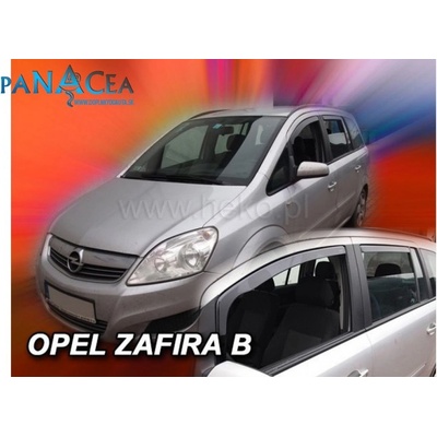 Deflektory Heko Opel Zafira B 2005 - 2012 predné + zadné