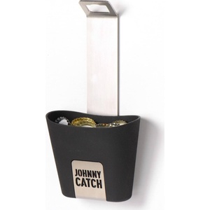 Hoefats Отварачка за бутилки Johnny Catch с контейнер за капсули сребриста (040201)