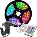 VIVALUX КОМПЛЕКТ led ЛЕНТА vivalux bagra 230v 45w rgb 60led dim ip20 5м ЗАХР. И КОНТРОЛЕР (viv004498)