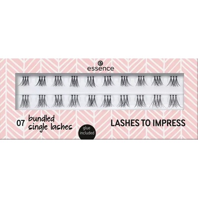 Essence Изкуствени мигли Lashes To Impress, 07 Bundled Single Lashes, 20 броя