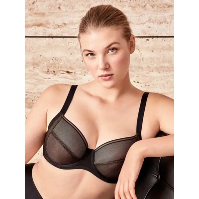 Gisela СУТИЕН С МЕКИ ЧАШКИ С БАНЕЛИ 1/10073 negro gisela