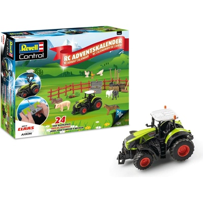 Revell Control Adventskalender RC Claas Axion 960 Traktor RC třída Axion 960 RC auto adventní kalendář