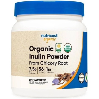 Nutricost Organic Inulin Powder, 454 g, Nutricost (67108 (318101) NC)