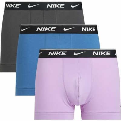 Nike Eday Cotton Stretch Tmavě šedá Růžová Modrá