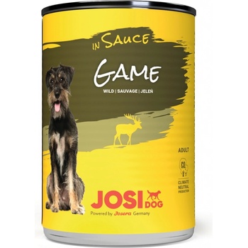 JosiDog Adult Game in Sauce 415 g
